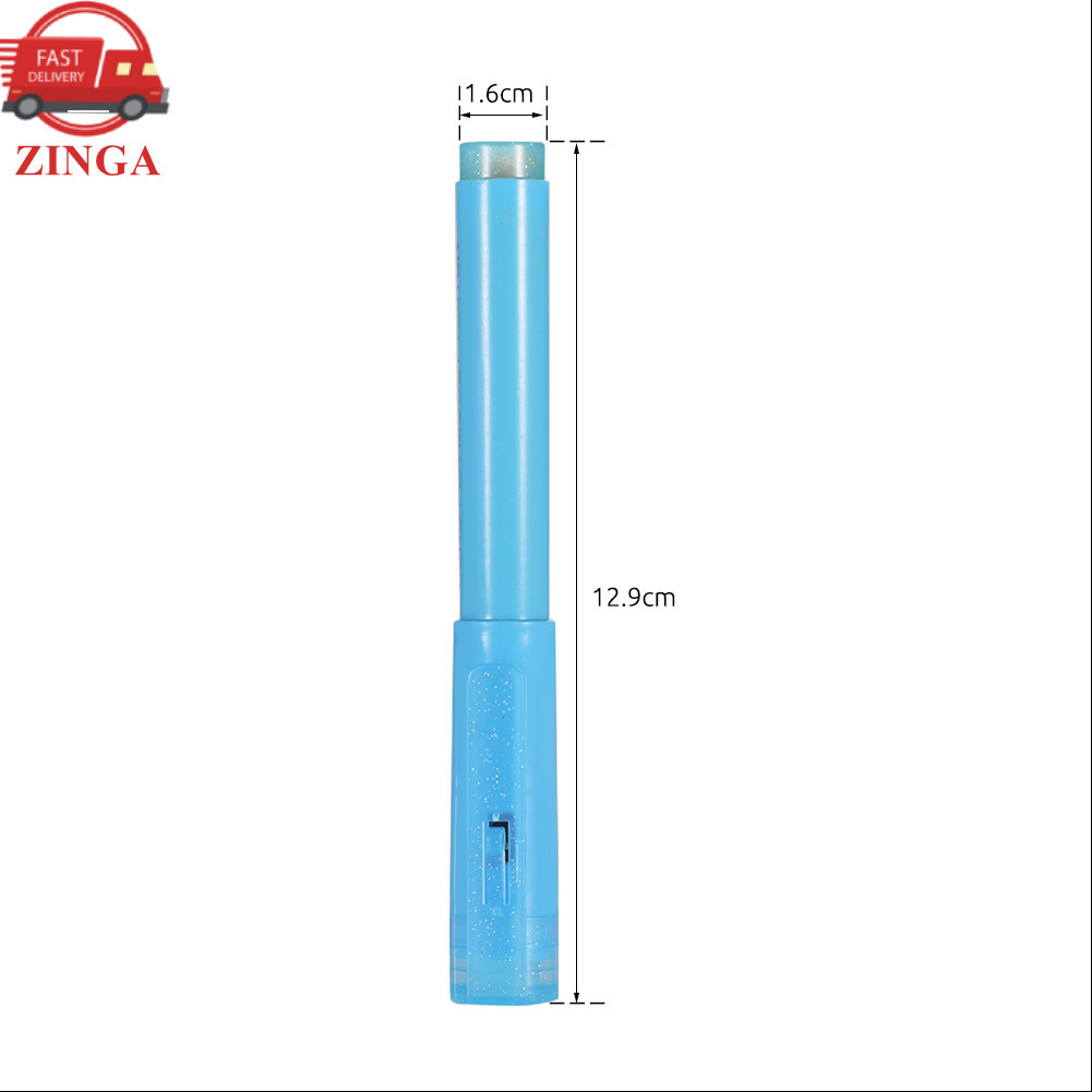 zinga-vn Máy phát hiện tiền giả đa chức năng bằng tia cực tím Bút kiểm tra tiền giấy mini Máy kiểm t