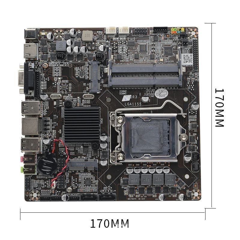 Bo mạch chủ H61 H81 H110 B365 ITX all-in-one 17x17 mini, tương thích vỏ case bán chạy giao nhanh
