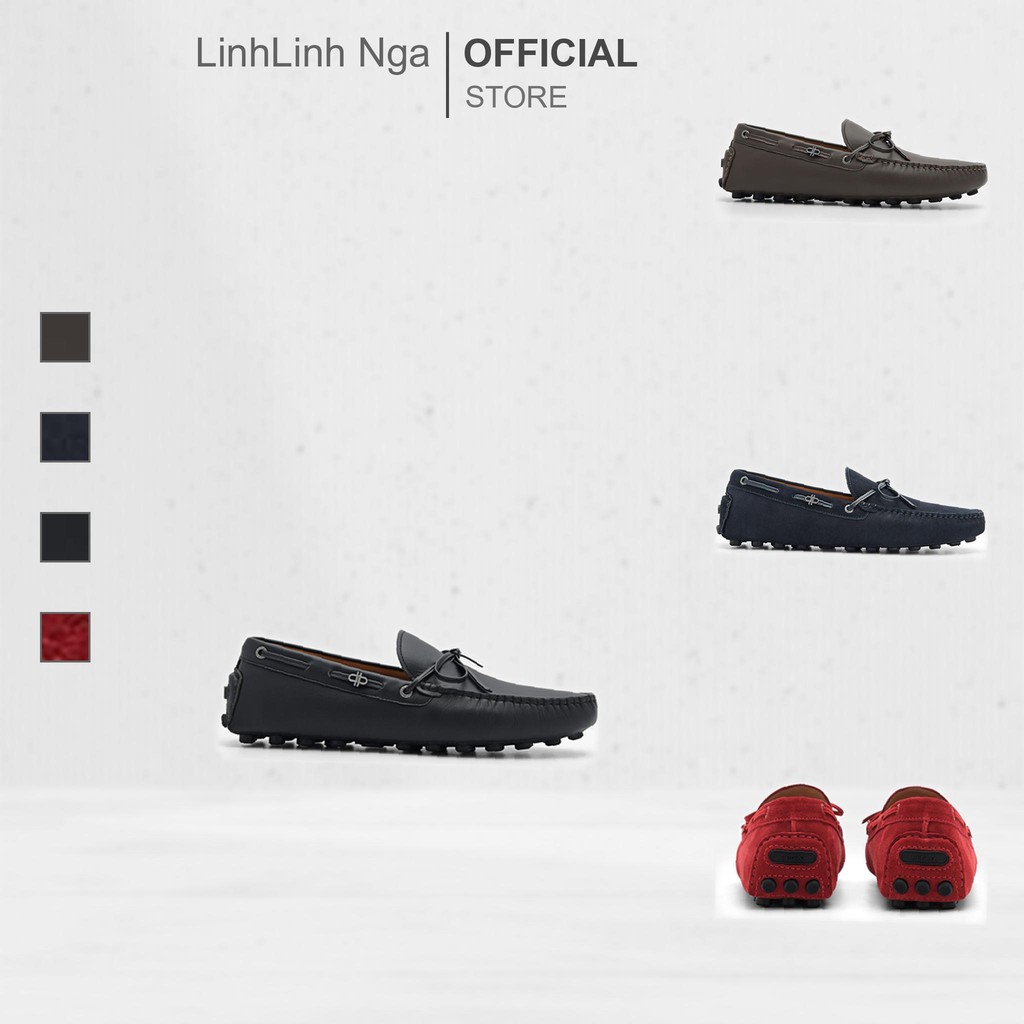 Giày PEDRO Suede Bow Driving Shoes - PM1-65110308 chính hãng đủ bill