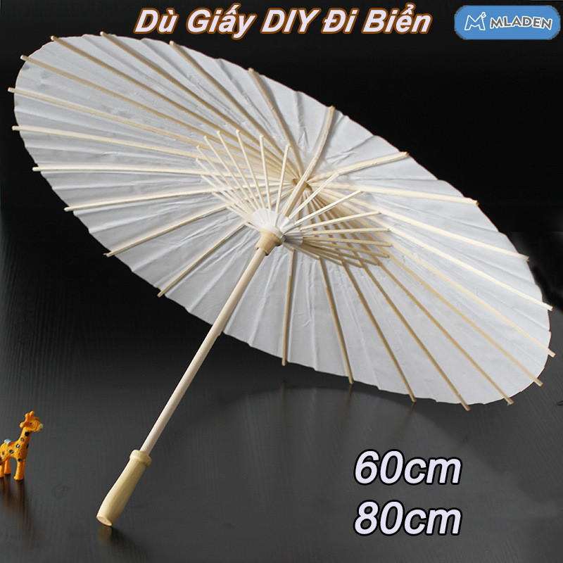 【MLADEN】Dù Giấy DIY Đi Biển,Cây Dù Ô Giấy Xinh Xắn Thích Hợp Dùng Để Hóa Trang,Dù Giấy Dùng Chụp Ảnh Cưới Phong