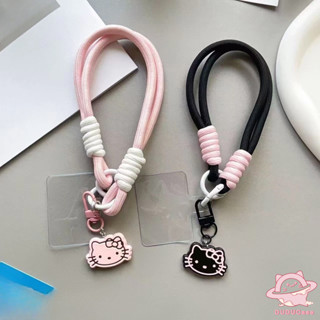 Hoạt Hình Dễ Thương HelloKitty Cá Điện Thoại Di Động Dây Ngắn Dệt Dây Đeo Tay Túi Điện Thoại Di Động Dây Ngắn Dệt Dây Đeo Tay