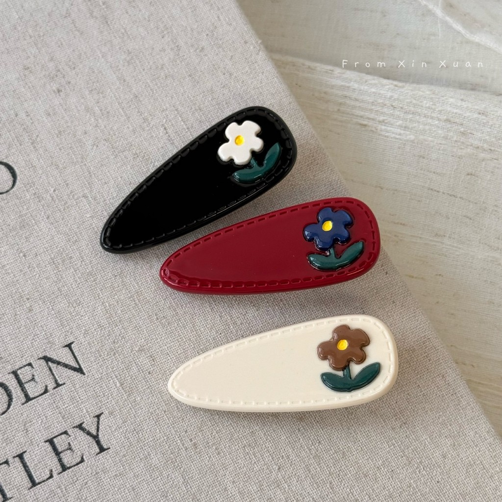 Kẹp tóc nữ hợp thời trang Acetate Kẹp tóc hoa