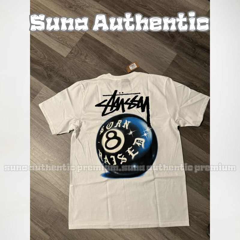 COD (Premium) Áo Thun Stussy 8 Pool Cotton Cao Cấp - Suna Authentic