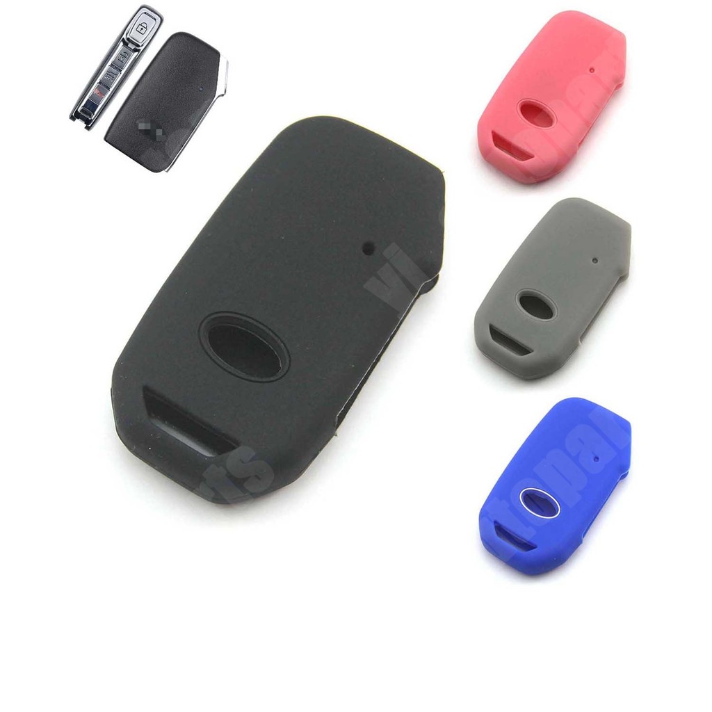 Ốp Lưng Silicon Cho Xe Kia Sportage Niro Soul Forte Remote Smart Key Fob 3B 4B