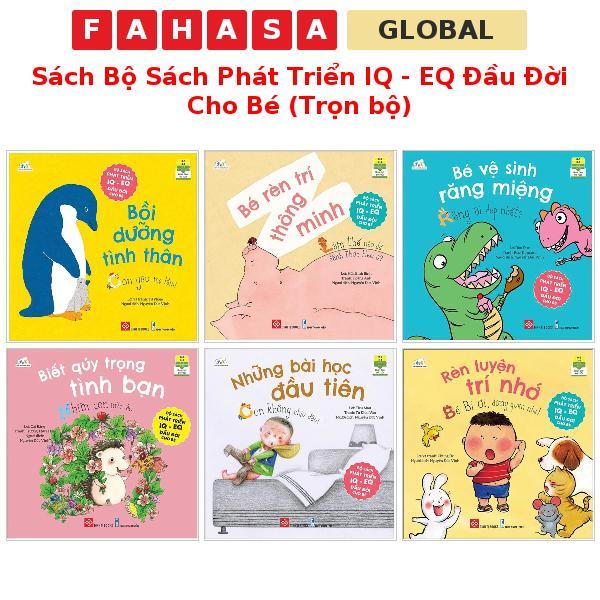 Sách Bộ Sách Phát Triển IQ - EQ Đầu Đời Cho Bé (Trọn bộ)