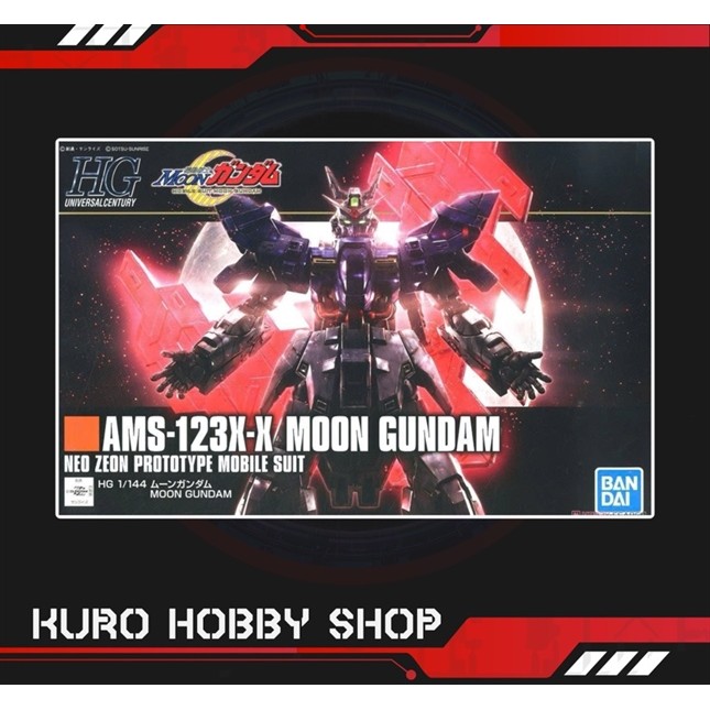 [CÓ SẴN] HGUC 1/144 Moon Gundam - Mô Hình Lắp Ráp Gundam Bandai