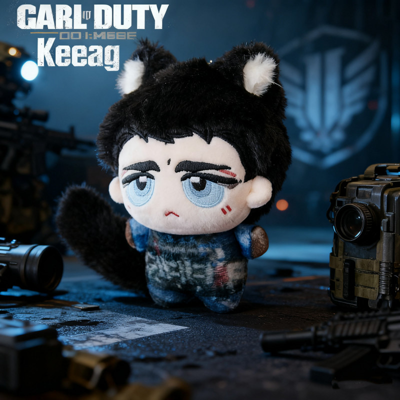 10cm Call of Duty Keegan Sang Trọng Mặt Dây Chuyền Móc Khóa Trò Chơi Ngoại Vi Quà Tặng