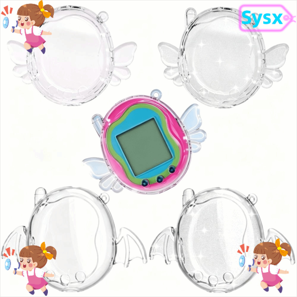 SYSX Bảo vệ, Thiết kế viền mịn Vỏ trò chơi pha lê, Vỏ bảo vệ toàn thân PC chống trầy xước cho Tamago