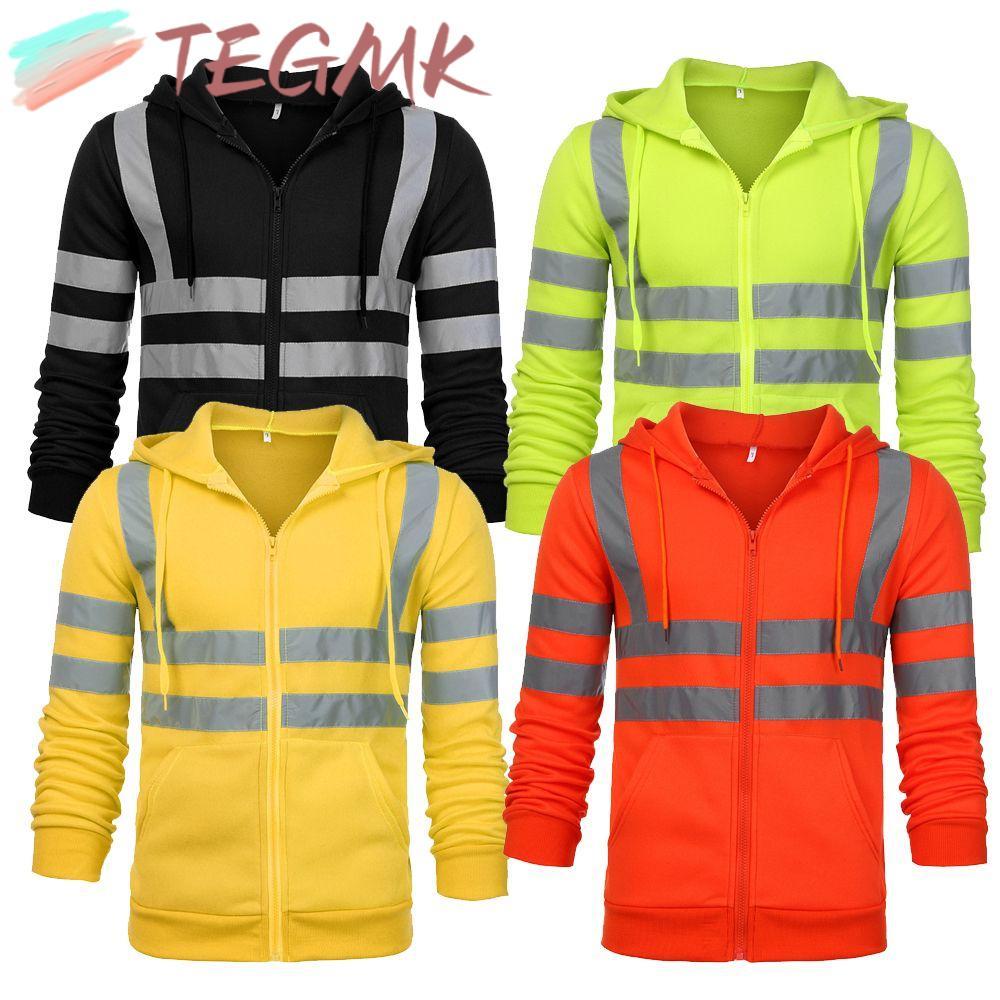 Áo Hoodie TEGMK Hi Viz Vis Night Work M-4XL
