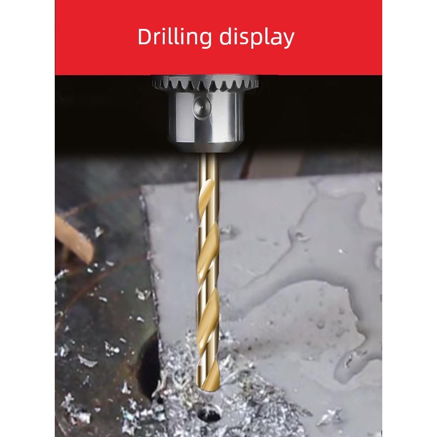 Mũi khoan xoắn Coban cao Dewei Thép không gỉ 304 Chuyên dụng M42 Cobalt-Containing Vòi khoan thép tố