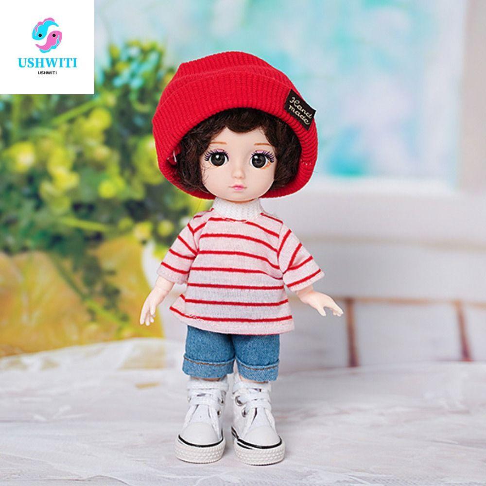 Quần áo búp bê MLINX 30cm, Vải búp bê đầy màu sắc Thích hợp cho quần áo búp bê 12 inch, Bộ quần áo b