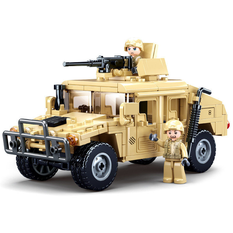 H1 Hummer Assault Vehicle Model Tank Armored Vehicle Education Building B