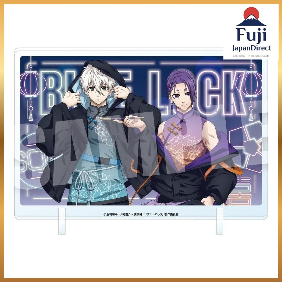 TV Anime "Blue Rock" Type B Seishiro Nagi & Reio Mikage Acrylic Visual Board NEON China ver. Fuji Ja