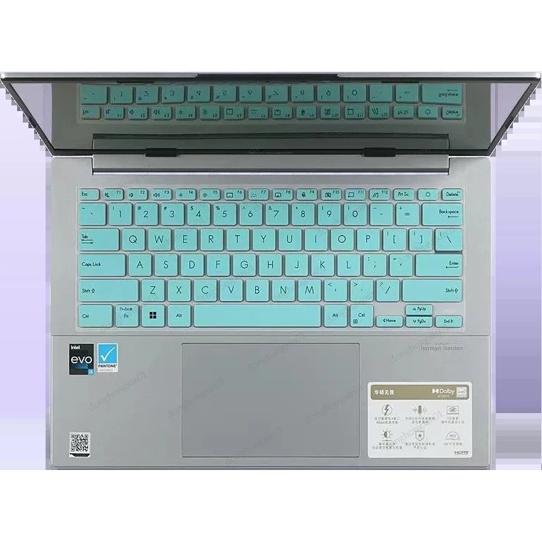 Bàn Phím Silicon Bao Da Cho ASUS Zenbook 14 OLED 2024 UX3405 UX3405M UX3405MA K3405VCB K3405VA K3405