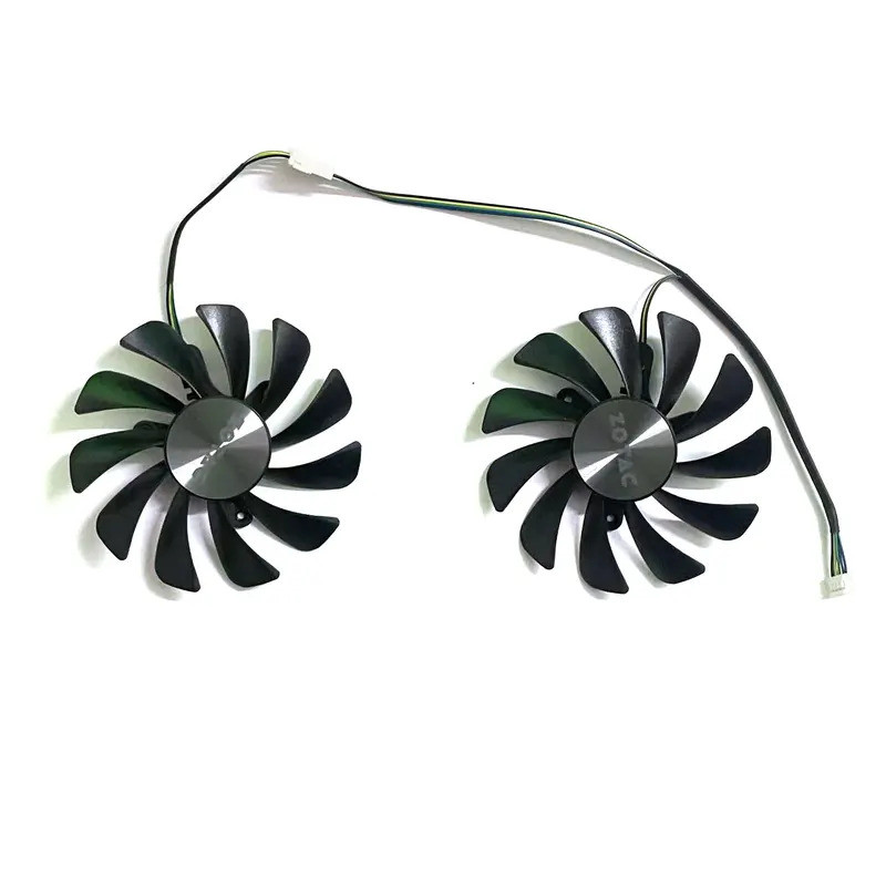 Mới 95MM 4PIN GAA8S2U GTX1080TI Quạt GPU cho ZOTAC GeForce GTX1070ti 1080ti 11GB AMP phiên bản card 