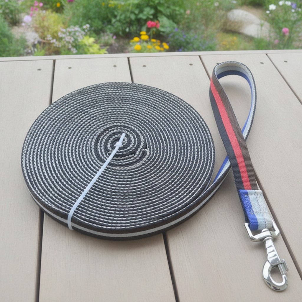 Dây Lunge có móc Snap Hook Tangle-Tangle Ngựa Lunge Dây Huấn Luyện Ngựa Dây Dẫn Dài Tack Hạng Nặng