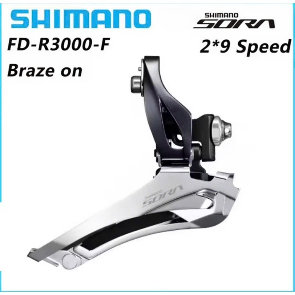 - Sang / Gạt Đĩa Shimano Sora 2x9 Tốc Độ Cho Xe Đạp Đua
