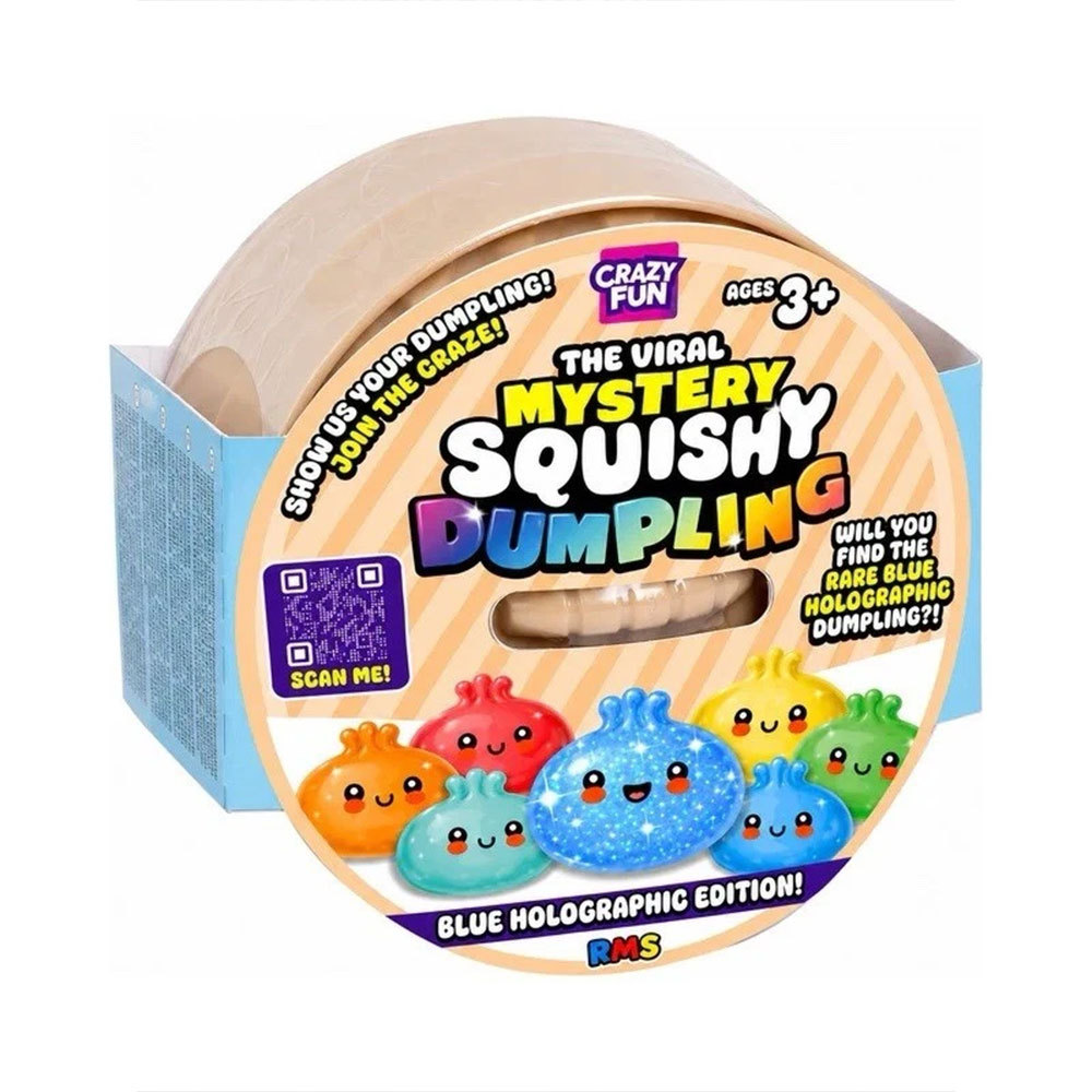 Crazy Fun Mystery Dumpling Toy Surprise Squishy Bun Squeeze Toy Stress Relief Mystery Collectible To