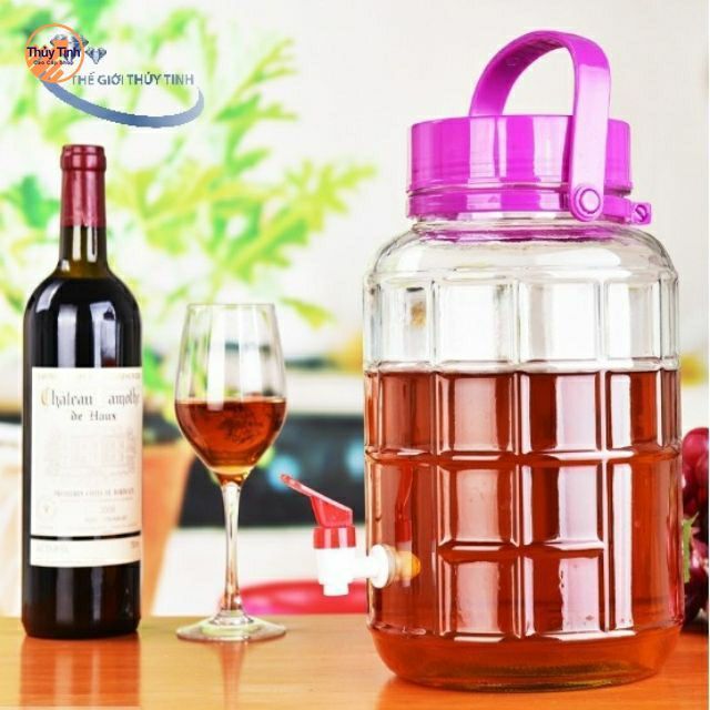 Bình Ngâm Rượu Thủy Tinh 10L, 12L Có Vòi và Không Vòi – Lựa Chọn Hoàn Hảo Cho Chất Lượng Rượu