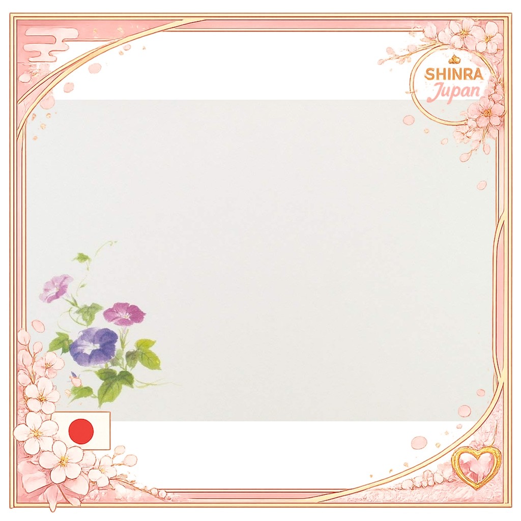 《Direct From Japan》  Daikoku Kogyo Placemat Morning Glory 26 x 38cm Table Mat E Type No.88 Morning G