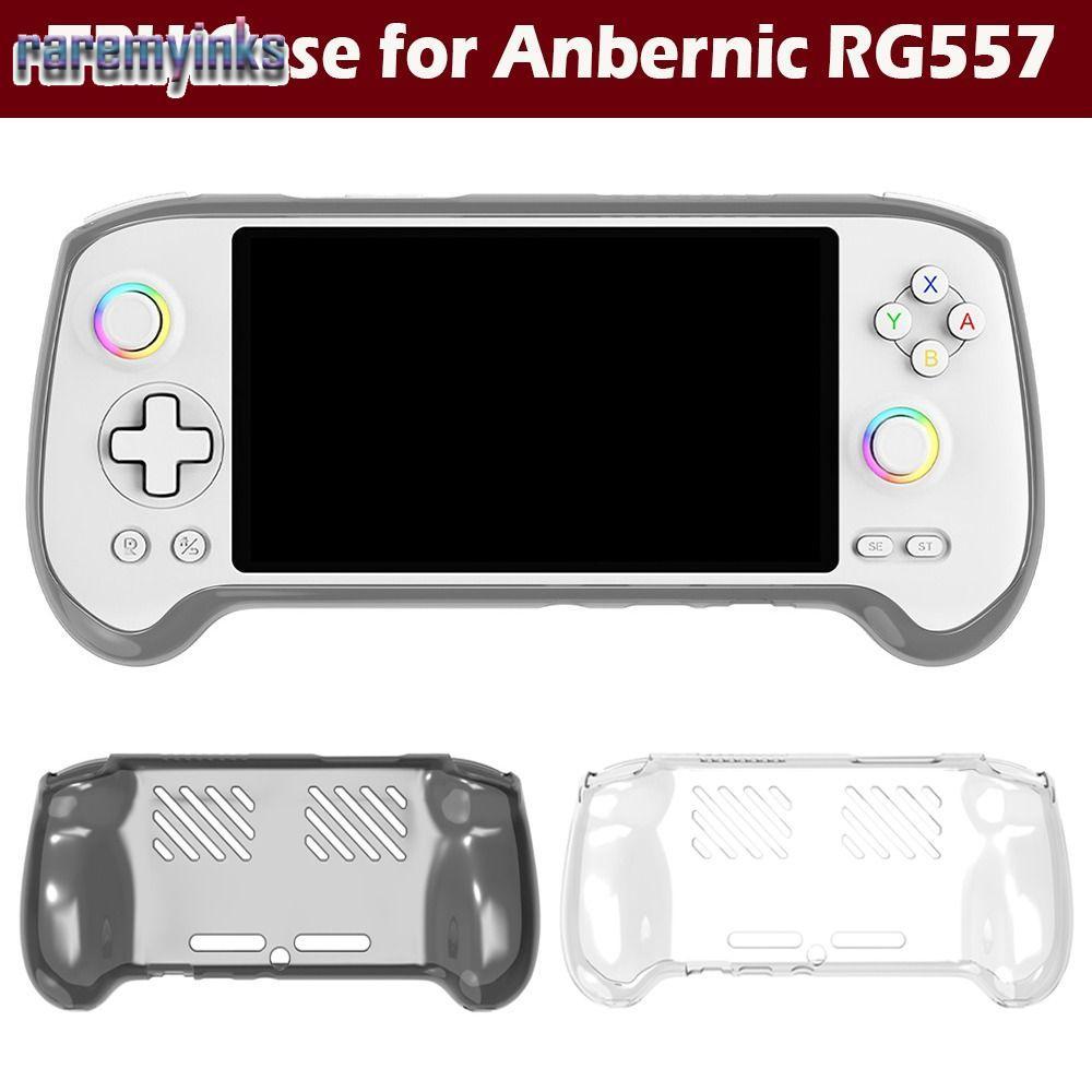 Máy chơi Game cầm tay RAREM, Vỏ bảo vệ chống sốc TPU, Vỏ máy chủ mềm trong suốt chống trầy xước cho 