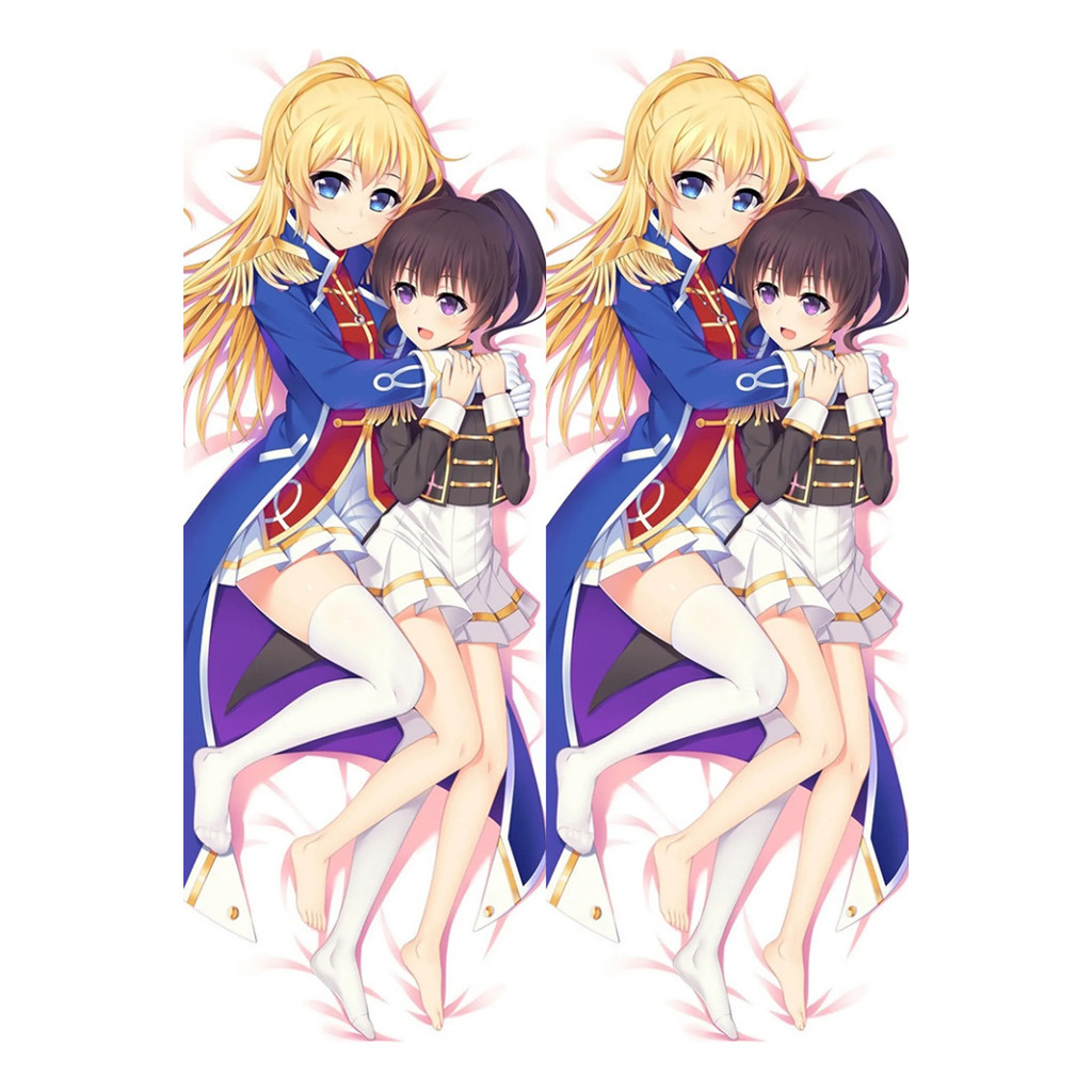 Yuinshiel-and-rena-asteria Thân Gối In Hai Mặt Anime Vỏ Gối Ôm Đệm Otaku Quà Tặng