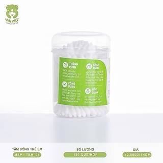 Tăm bông tsơ sinh kháng khuẩn mipbi 120 que