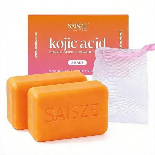 Xà phòng nghệ, Xà phòng chua Koji 4 oz x 2 miếng. Được làm bằng axit Koji và xà phòng nghệ. Được sử 