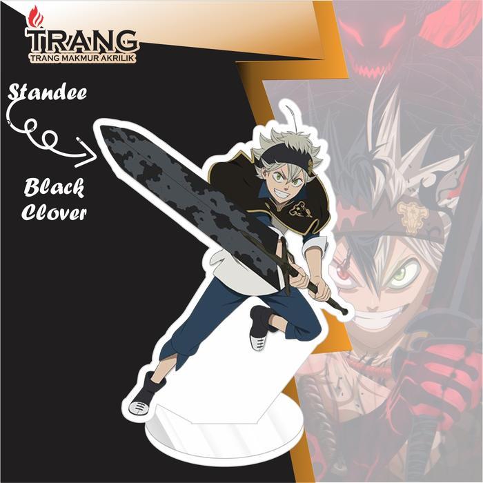Standee Figure Akrilik Black Clover / Standing Action figure Acrylic Black Clover - Asta 1