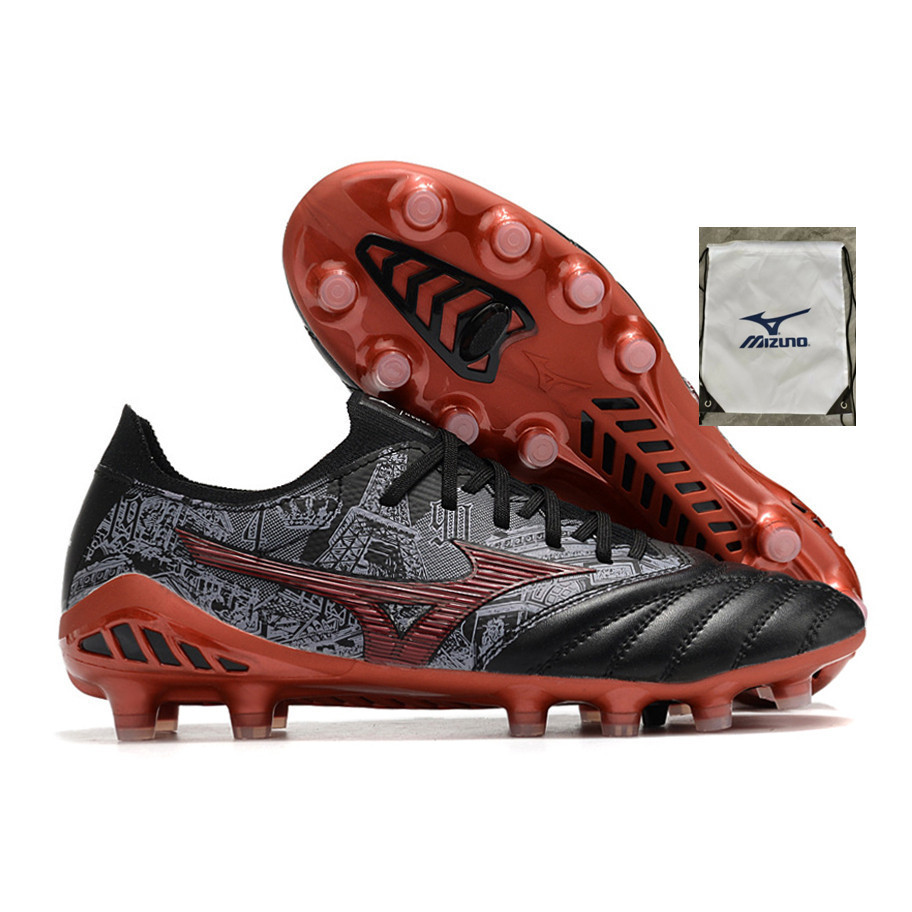 LVLA Mới Mizuno Cao Cấp Morelia Dệt Kim FG Giày Bóng Đá Mizuno MORELIA NEO III Beta β 5R50