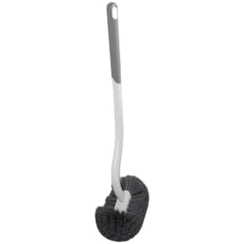 Toilet Bowl Brush and with Type Capability Brush(Rubber Brush + Slit Brush) Toilet Bowl Brush Clean 