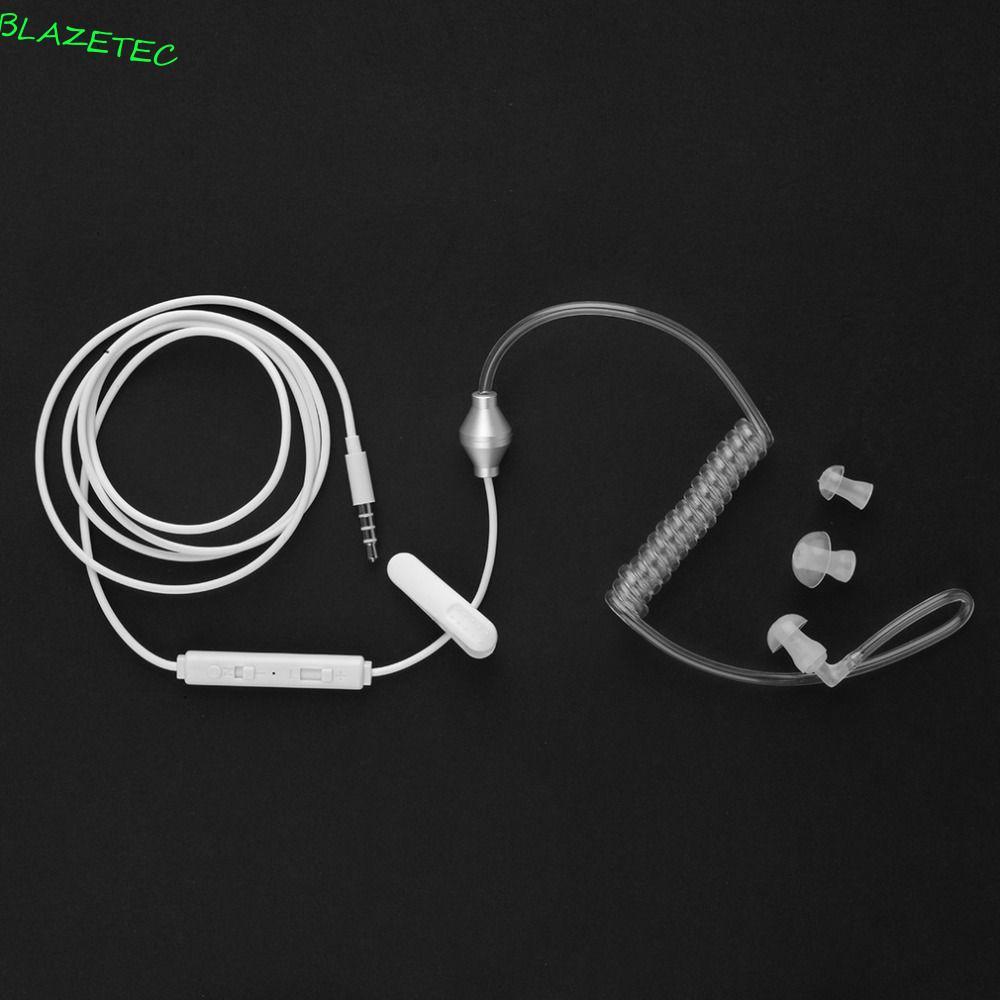 BLAZETEC Tai nghe Cool Monitor Protection Walkie Air Tube Talkabout In-ear Ear Hook Tai nghe lò xo c