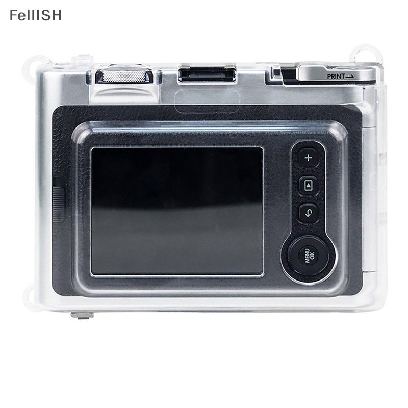 [Felli] Ốp Lưng Camera Trong Suốt Cho Instax mini EVO Crystal PVC Bảo Vệ Túi 436br