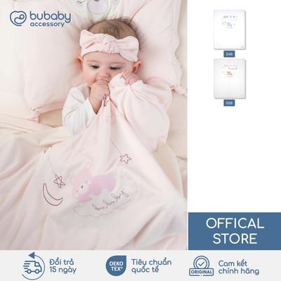 Chăn in Gấu nhỏ Bambus BU Baby, chăn sơ sinh newborn, chăn ấm mềm mịn, chăn trẻ em | CBB0800GN