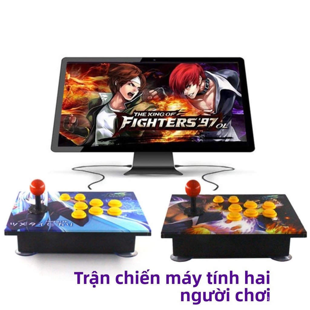 Tay cầm Arcade chơi game PC USB, chuyên dùng cho game đối kháng, giao nhanh bền bỉ