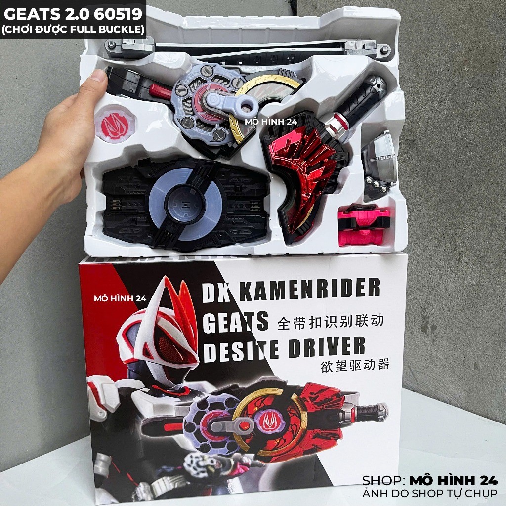 Thắt lưng Driver Kamen Rider Geats 2426 biến hình siêu nhân DX DESIRA DRIVER kamen radier có nhạc kè