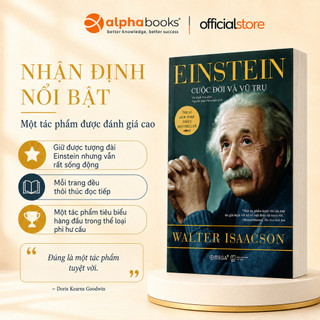 Sách - Einstein Cuộc Đời Và Vũ Trụ - Walter Isaacson (Omega Plus)