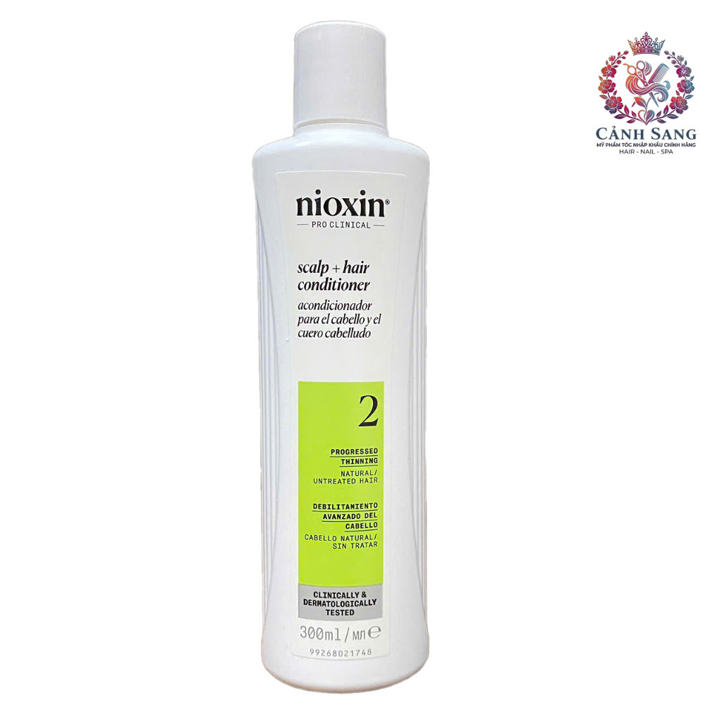 Dầu xả chống rụng tóc Nioxin System 2 Conditioner 300ml ( Natural Hair ) .CS