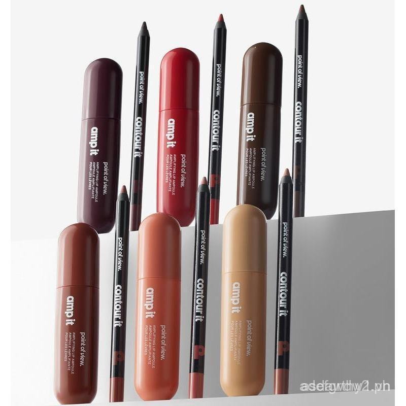 Amp (K) itbyPointofViewBeauty: Color-richlipampouleswithmatchinglipliner