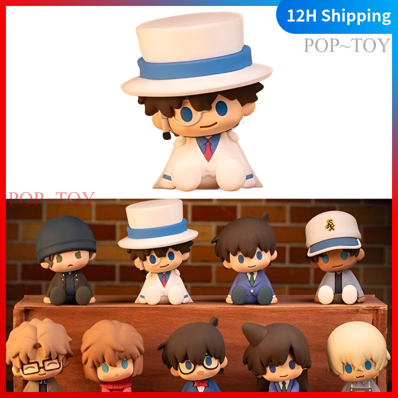 POTEPOTTE-R Detective Conan blind box Figures collectible figurine decorative gift bandai đồ chơi bú