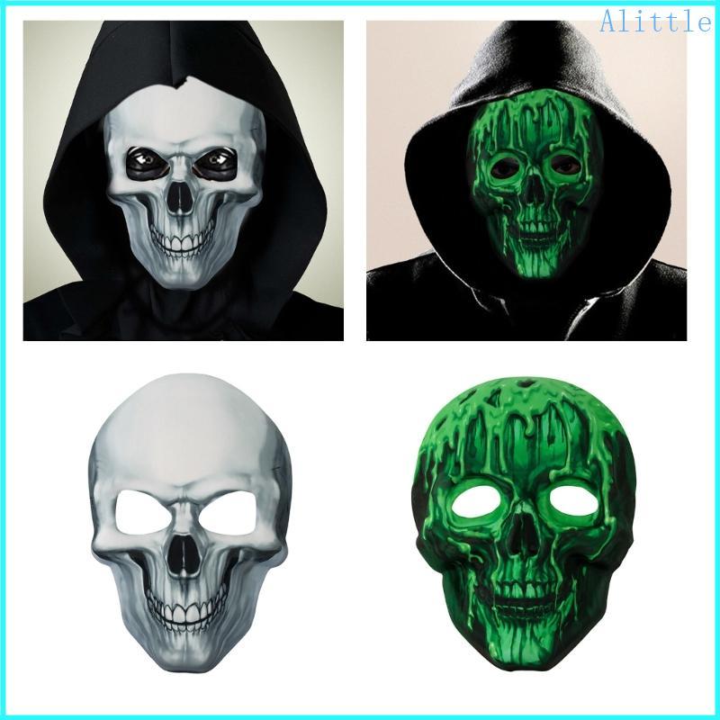 Alia Halloween Skeleton Face Unisex Full Face Halloween Trang Phục Phụ Kiện