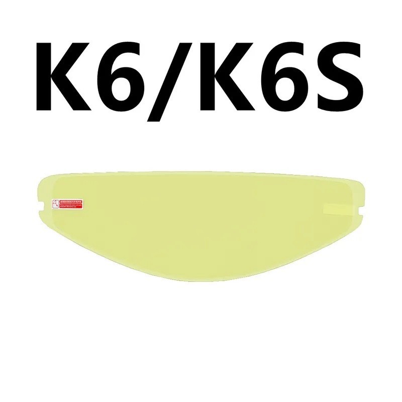 Phim Chống Sương Mù Cho AGV K6 K6S Ống Kính Chống Sương Mù Động Cơ Đua Xe Máy Mũ Bảo Hiểm Phụ Kiện