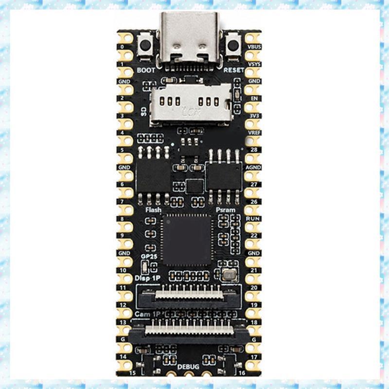 [R Q M U] Dành Cho 2 RP2350A Linux Pro Board 16MB Flash 8MB PSRAM Có Khe Cắm Thẻ SD Cổng Hiển Thị Ca