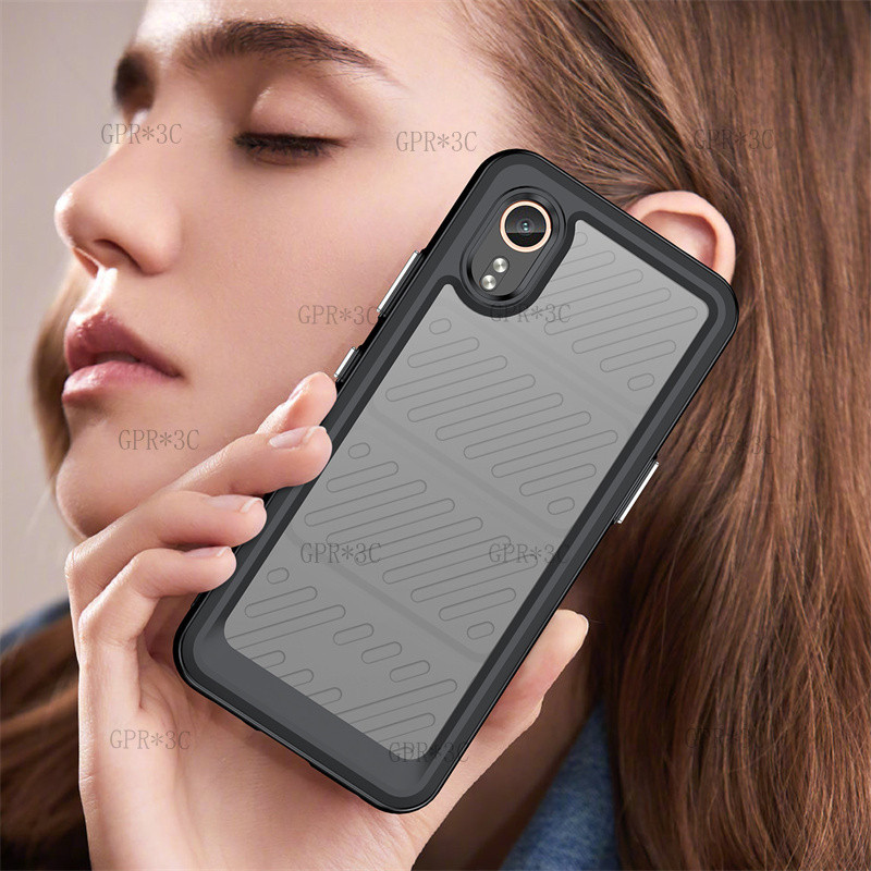Ốp lưng TPU chống sốc trong suốt cho Samsung Galaxy Xcover 7 Xcover7 Pro Khung bảo vệ HD Vỏ cứng tro