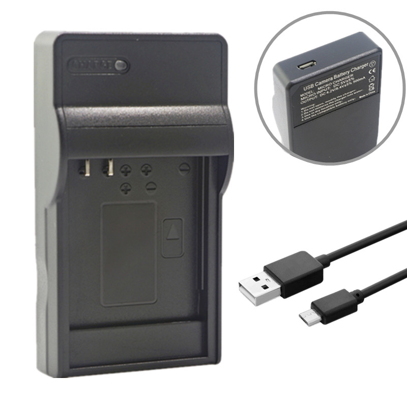Bộ sạc máy ảnh USB cho Nikon EN-EL19 Coolpix S32 S33 A100 A300 W100 W150 S100 S2500 S2550 S2600 S270
