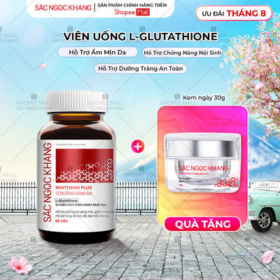 Viên Uống Sắc Ngọc Khang Dưỡng Trắng Sáng Da Whitening Plus 60 Viên