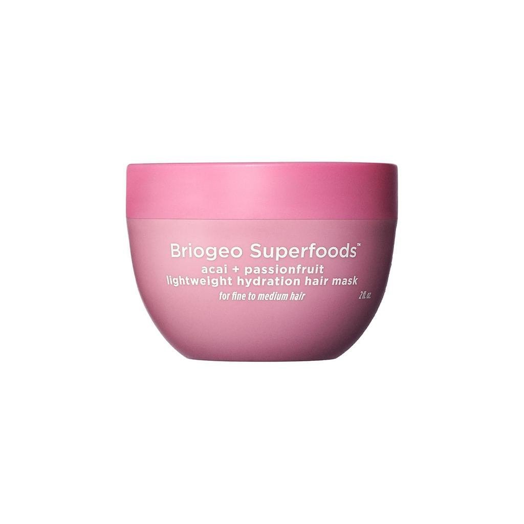 BriogeoSuperfoodsAcai + PassionfruitLightweightHydrationHairMask – DeepConditionerforFineHair, Boost