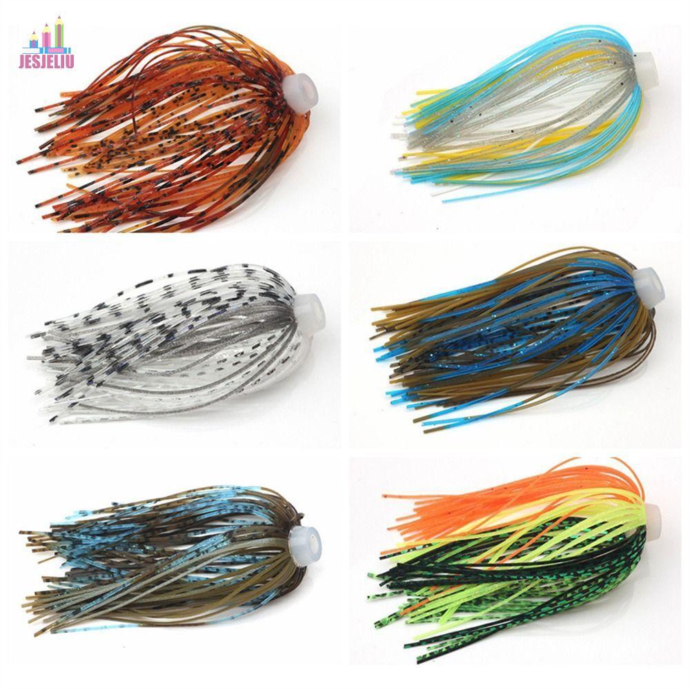 JESJELIU Dù Sensation Váy, Mềm 88 Dây Váy Silicon, Spinner Buzz Mồi Đàn Hồi Bass Jigs 64mm Buzz Bait