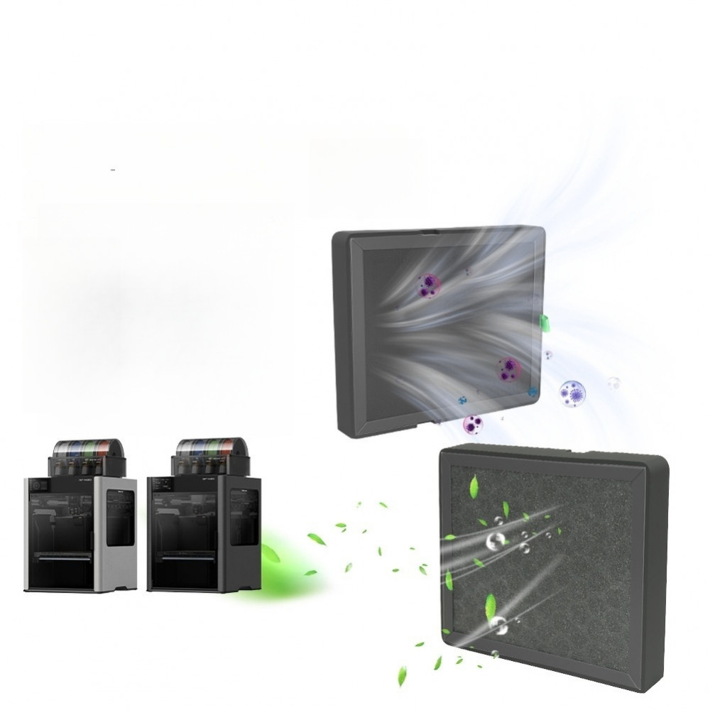 Bộ lọc Carbon HEPA13 có lớp lưới cho máy in 3D Bambu H2D H2S H2C