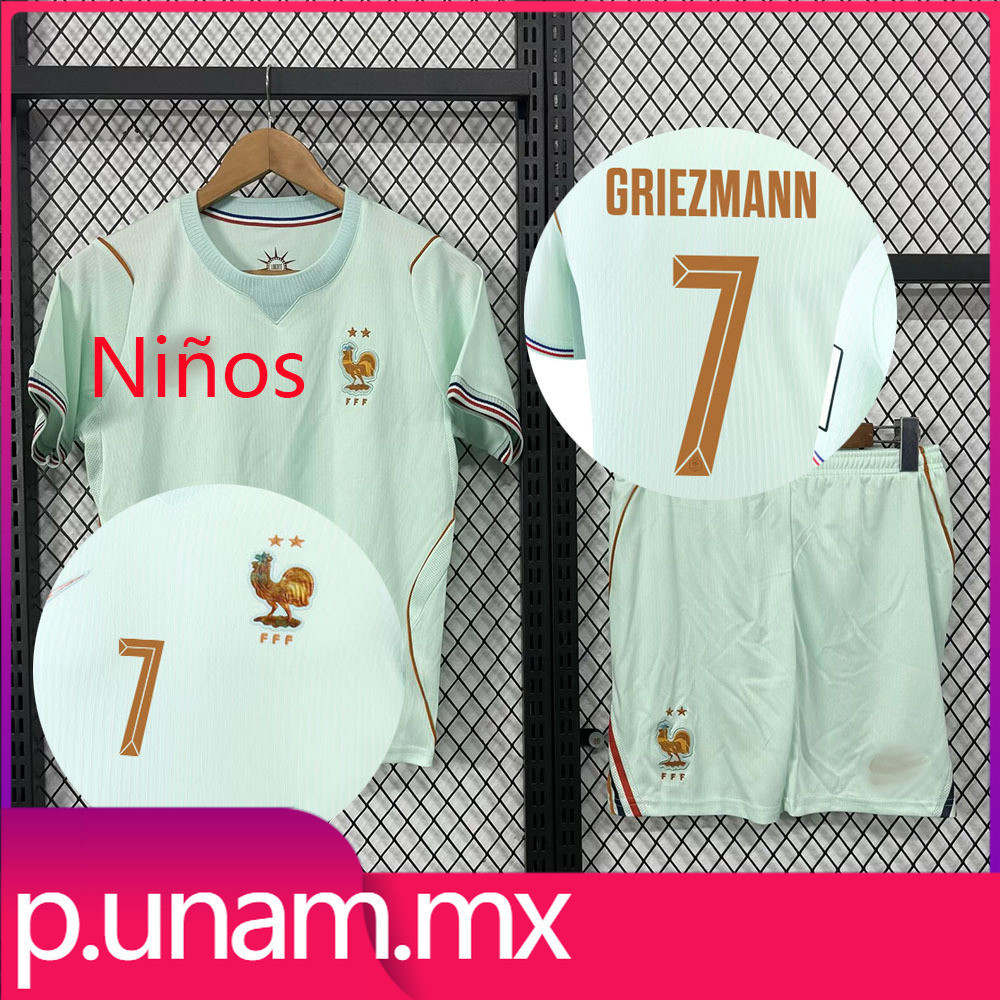 2026-27 Trẻ em ghé thăm Jersey France Jersey Số tên cá nhân
